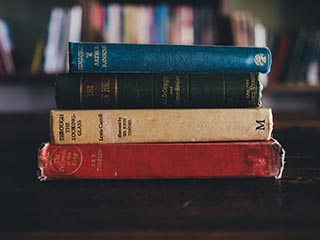 Stacks of books